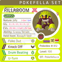 ultra star square shiny Gigantamax Rillaboom • Competitive • 6IVs • Level 100 • Online Battle-ready