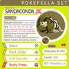 ultra square shiny Gigantamax Sandaconda • Competitive • 6IVs • Level 100 • Online Battle-ready