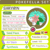 ultra square shiny Shaymin (Land Forme) • Competitive • 6IVs • Level 100 • Online Battle-Ready