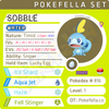 ultra square shiny Sobble • Competitive • 6IVs • Level 1 • Hidden Ability Egg Moves