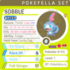 ultra square shiny Sobble • Competitive • 6IVs • Level 1 • Hidden Ability Egg Moves