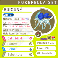 Suicune • Competitive • 6IVs • Level 100 • Online Battle-Ready