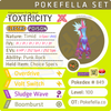 ultra square shiny Gigantamax Toxtricity (Amped & Low Key) • Competitive • 6IVs • Level 100 • Online Battle-ready