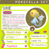 ultra square shiny Uxie • Competitive • 6IVs • Level 100 • Online Battle-Ready