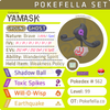 ultra square shiny Galarian Yamask • Competitive • 6IVs • Level 99 • Online Battle-ready