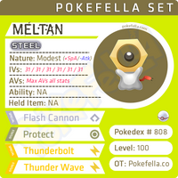 Meltan • Competitive • 6IVs • Level 100 • Online Battle-ready