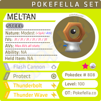 Meltan • Competitive • 6IVs • Level 100 • Online Battle-ready