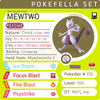 ultra square shiny Mewtwo • Competitive • 6IVs • Level 100 • Online Battle-ready