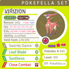 ultra square shiny Virizion • Competitive • 6IVs • Level 100 • Online Battle-ready