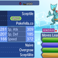 Mega Sceptile, Sceptilite