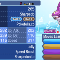 Mega Sharpedo, Sharpedonite