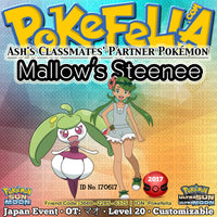 Pokémon Festival 2017 • Kiawe's Turtonator, Lillie's Alolan Vulpix, Mallow's Steenee • Ash's Classmates' Partner Pokémon • Japan 2017 Event