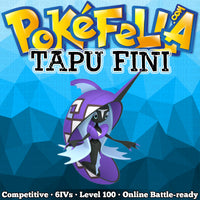 Tapu Fini • Competitive • 6IVs • Level 100 • Online Battle-Ready