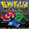 The Weather Trio • ultra square shiny Kyogre, Groudon, Rayquaza •  Competitive • 6IVs • Level 100 • Online Battle-ready