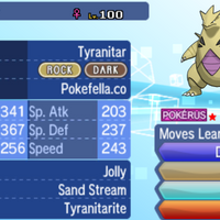 Mega Tyranitar, Tyranitarite