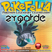 Zygarde • OT: Légendes2018 • ID No. 060118 • Shiny, Level 60 • Pokémon Legendary Celebration