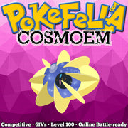 Cosmoem • Competitive • 6IVs • Level 99 • Online Battle-ready