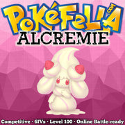 ultra square shiny Alcremie • Competitive • 6IVs • Level 100 • Online Battle-ready