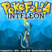 ultra square shiny Inteleon • Competitive • 6IVs • Level 100 • Hidden Ability Online Battle-ready